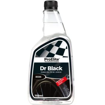 PROELITE DR BLACK GUMI ÉS MŰANYAG ÁPOLÓ SPRAY 750ML