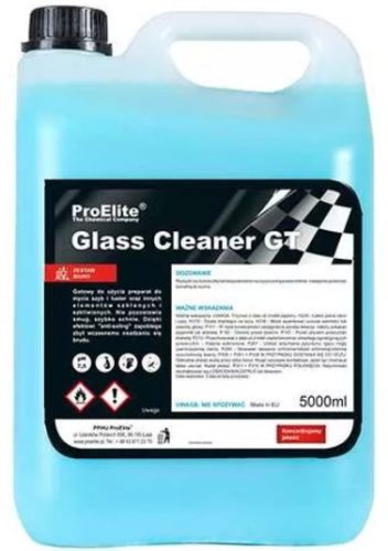 PROELITE GLASS CLEANER GT IPARI ABLAKTISZTÍTÓ 5L