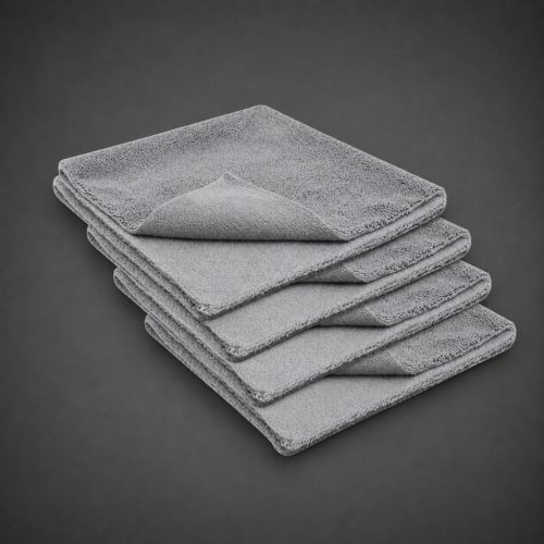 SUBIC SZEGÉLYMENTES MIKROSZÁLAS KENDŐ 380GSM - 4db szürke
