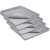 SUBIC SZEGÉLYMENTES MIKROSZÁLAS KENDŐ 380GSM - 4db szürke