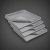 SUBIC SZEGÉLYMENTES MIKROSZÁLAS KENDŐ 380GSM - 4db szürke