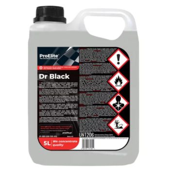 PROELITE DR BLACK GUMI ÉS MŰANYAG ÁPOLÓ 5L