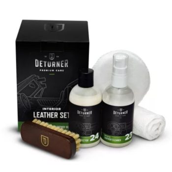 DETURNER LEATHER SET BŐRÁPOLÓ & TISZTÍTÓ KÉSZLET