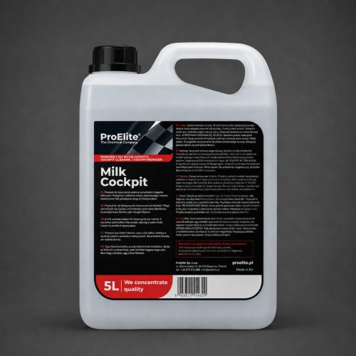 PROELITE MILK COCKPIT MŰANYAGÁPOLÓ 5L