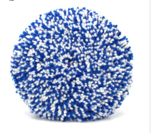Single-side wool pad 175mm-230mm Blue&White