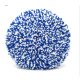 Single-side wool pad 175mm-230mm Blue&White