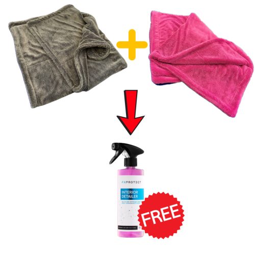 2DB XXL AUTÓSZÁRÍTÓ TÖRÖLKÖZŐ + ingyen Fx Protect Interior Detailer Beltértisztító