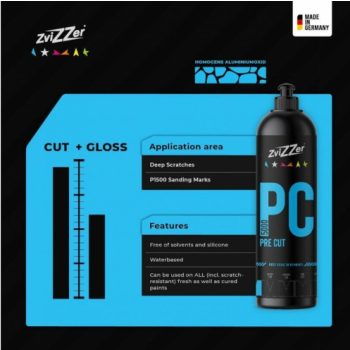 Zvizzer PC5000 PreCut Extra Durva Polírozó Paszta 750ml