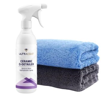 ULTRACOAT CERAMIC Q-DETAILER 0,5L+2db 500gsm mikroszálas