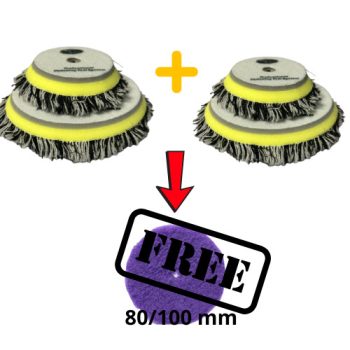   2DB Performance V2 csavartszálas Pad 125 mm + 1DB INGYEN PERFORMANCE LIGHT GYAPJÚ POLÍROZÓ PAD 80/100
