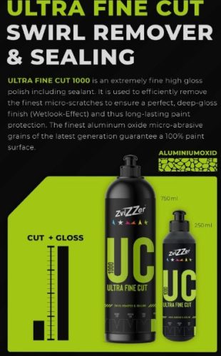 ZVIZZER UC 1000 ULTRAFINE CUT 750 ml