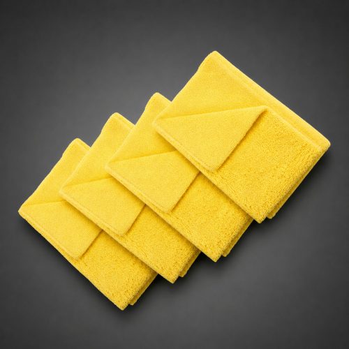 SUBIC SZEGÉLYMENTES MIKROSZÁLAS KENDŐ 380GSM - 4db citromsárga