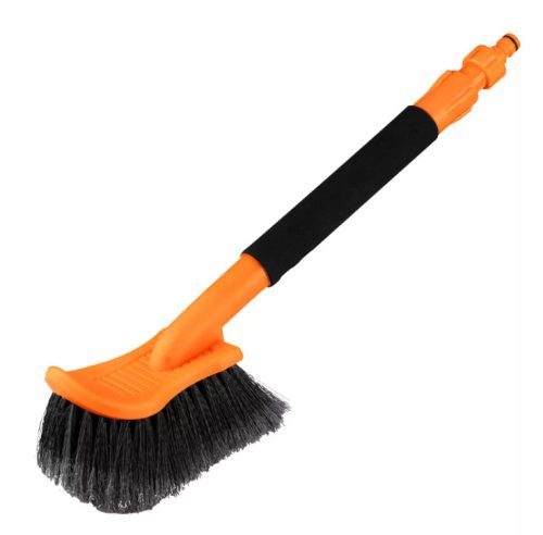 Tisztítókefe univerzális, tömlőre csatlakoztatható, 13x8.5x48cm