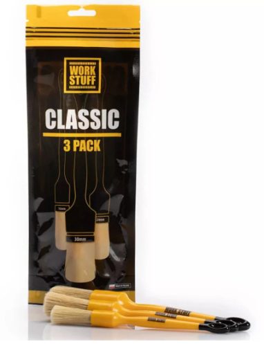 Work Stuff Detailing Brush Classic 3 pack