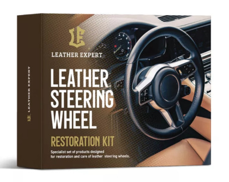 Leather Expert - Kormányfelújító Készlet Fekete