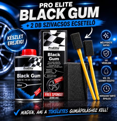ProElite Black Gum Gumiápoló gél 250ml