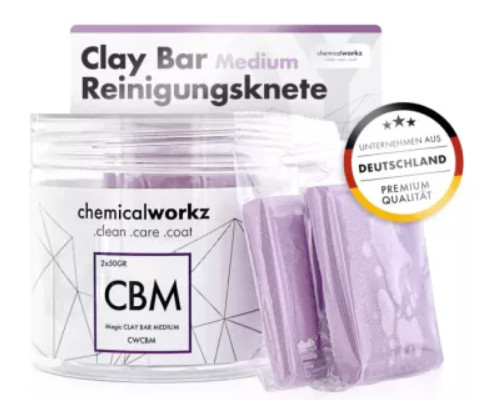 ChemicalWorkz Gyurma 2×50g Medium Magic Clay Bar