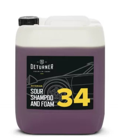 Deturner Sour Shampoo & Foam Enyhén Savas Előmosó Sampon 5L