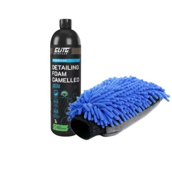 Elite Detailer Foam Camelleo + Mikroszálas Mosókesztyű